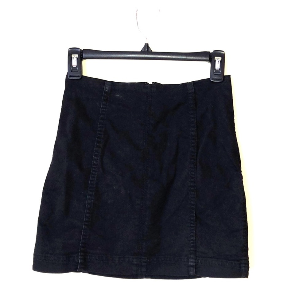 Free People Black Skirt
